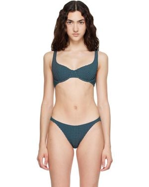 Fruity Booty Laguna Bikini Top - Blue