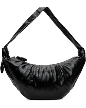 Lemaire Large Croissant Bag - Black