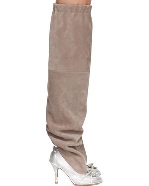 August Barron Double Thigh-High Tall Boots - Black