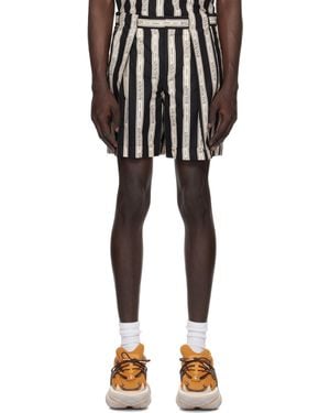 Balmain Ribbon Shorts - Black