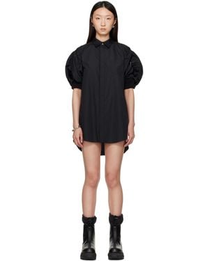 ワンピース SACAI POPELINE MINI DRESS sacai POPELINE MINI DRESS | suitnegozi | REVERSIBLE