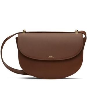 A.P.C. Tan Genève Bag - Black