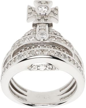 Vivienne Westwood Orb Ring - Metallic