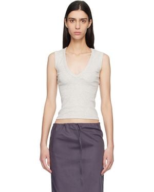 Flore Flore グレー Dewi タンクトップ - マルチカラー