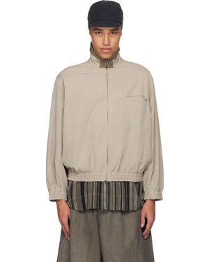 AVIVA JIFEI XUE Yarn-Dyed Track Jacket - Multicolour