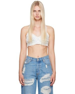 Eytys Arie Denim Tank Top - Blue