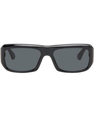 Saint Laurent Lunettes De Soleil Sl 869 Noires À Logo