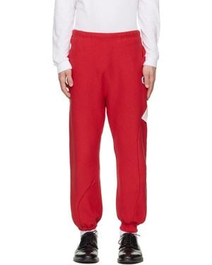 Undercover Champion Edition Uc2E1502-1 Joggers - Red