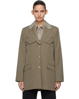 Our Legacy Khaki Cruise Blazer - Natural