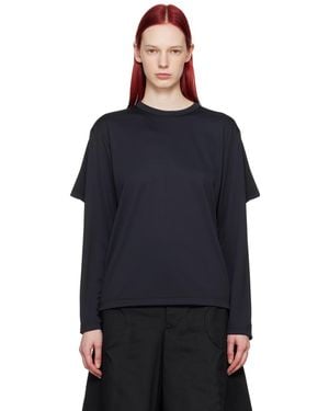 Comme des Garçons Layered Polo - Blue