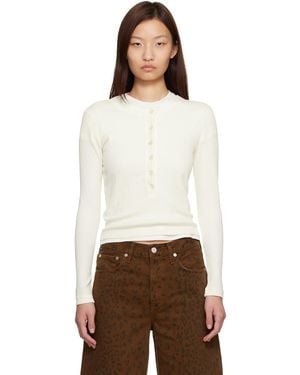 Citizens of Humanity Varra Henley T-Shirt - Multicolour