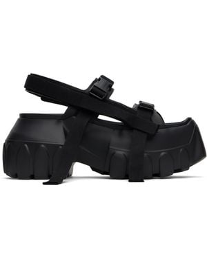 Rick Owens HIKING TRACTOR 01B1885 トラクター レザー サンダル Rick Owens HIKING TRACTOR 01B1885 トラクター レザー サンダル