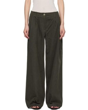 Our Legacy Bridge Chino Trousers - Black