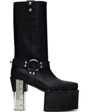 Rick Owens Porterville Lp ブーツ - ブラック