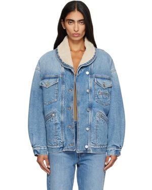 Isabel Marant Pimia Denim Jacket - Blue
