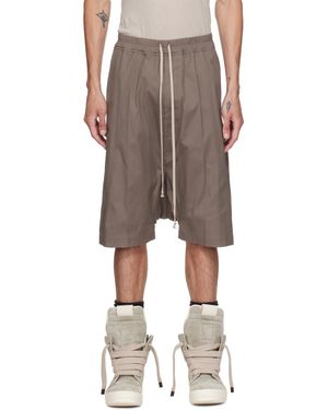 Rick Owens Tower Rick S Pods Shorts - Grey