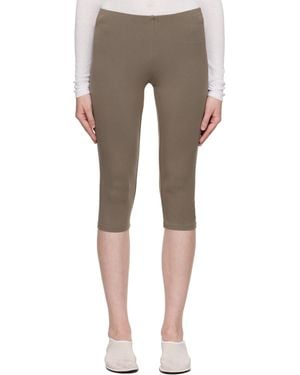 SMOOTH LAYERS CAPRI TRUFFLE skims カプリパンツ SKIMS Smooth Layers Capri Pants | Holt Renfrew