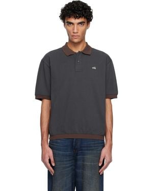 Nike グレー Life ヘビーウェイト ポロシャツ - ブラック