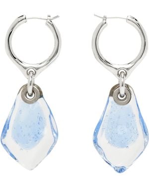 Lanvin Aurore Hoop Earrings - Blue