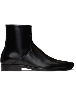 Bottega Veneta Comma Ankle Boots - Black
