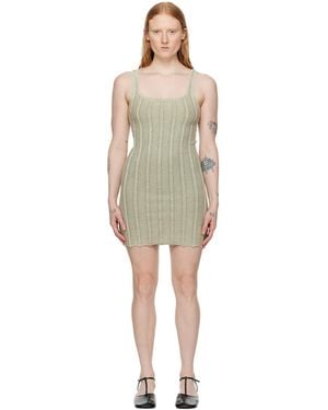 Filippa K Grey Strap Minidress - Black
