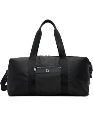HUGO Logo Hardware Duffle Bag - Black