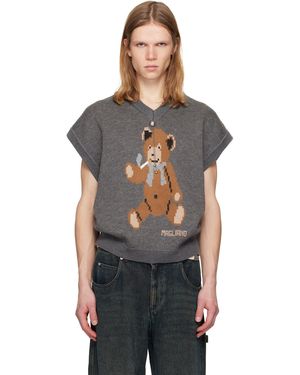 Magliano Teddy Bear Vest - Black
