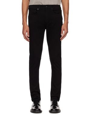 Rag & Bone Fit 1 Skinny Fit Jeans - Black