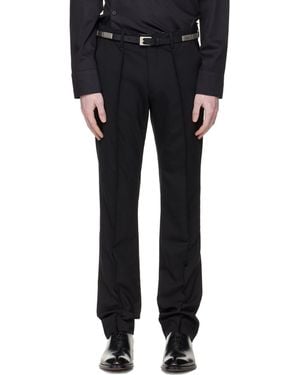 HODAKOVA Horse Hair Suit Trousers - Black