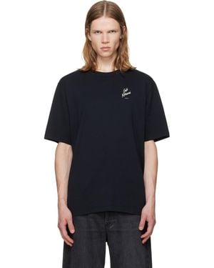 Maison Kitsuné 'Café Kitsuné' Relax T-Shirt - Black