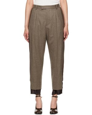 Undercover Houndstooth Pants - Multicolor