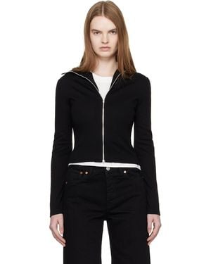 Our Legacy Slim Zip Longsleeve Jacket - Black