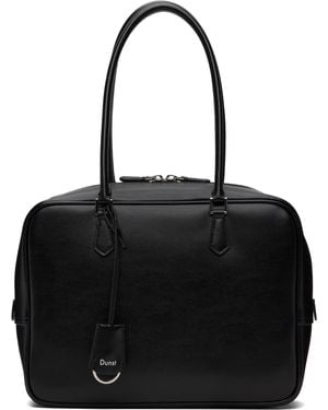 DUNST ブラック Classic 28 レザー バッグ