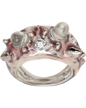 Collina Strada Demi Alien Ring - Metallic