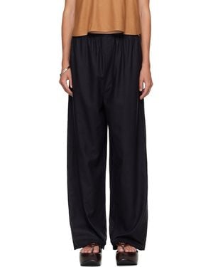 Baserange Stoa Lounge Trousers - Black