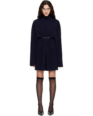 Balenciaga Pinched Minidress - Blue