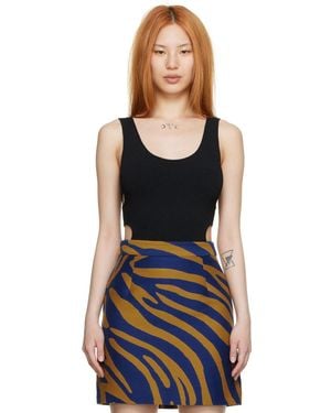 Proenza Schouler ビスコース ボディスーツ - ブラック