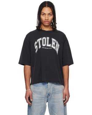 Stolen Girlfriends Club ブラック Stolen Varsity Tシャツ
