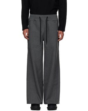 NAMESAKE Wolves Wide Leg Trousers - Black