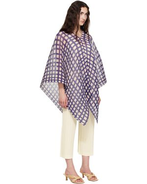 Pleats Please Issey Miyake 'Basic Madame-T Small' Stole in White