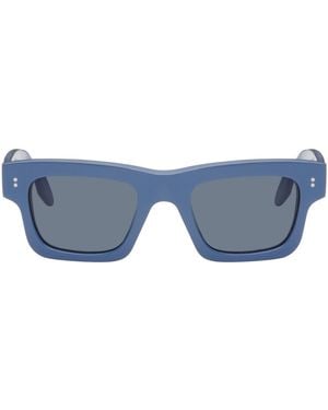 【関税込み】JW Anderson SSENSE限定 ブルー スクエアサングラス レディース JW Anderson サングラス | オンラインセールは最大40