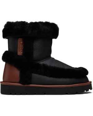 Chloé Dolcie Ankle Boots - Black