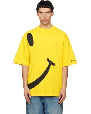 Moschino Smiley T-Shirt - Yellow