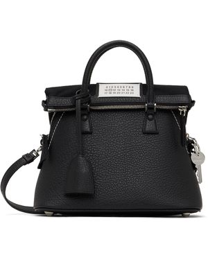 Maison Margiela ブラック ミニ 5Ac Classique バッグ