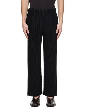 Homme Plissé Issey Miyake Tailored Pleats 2 Trousers - Black