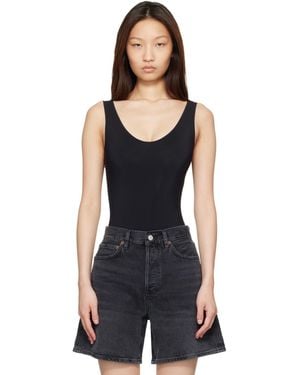 Agolde Tora Bodysuit - Black