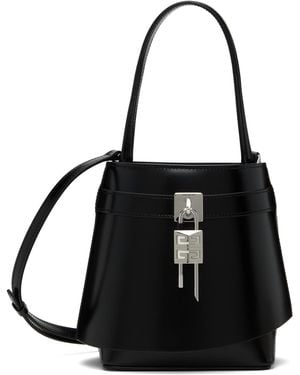 Givenchy Sac Seau Noir À Ferrure Shark Lock