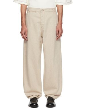 Jacquemus 'The Paysan De-Nïmes' Jeans - Natural