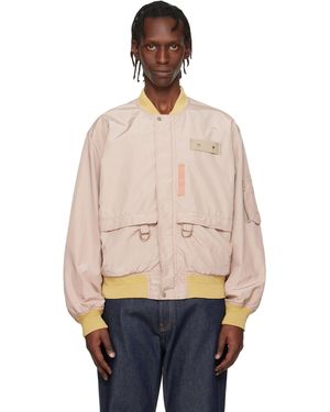 Toga Virilis Blouson Aviateur Réversible Et Rose - Bleu