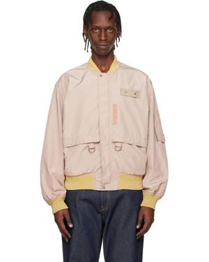 Toga Virilis Reversible High-Count Bomber Jacket - Blue